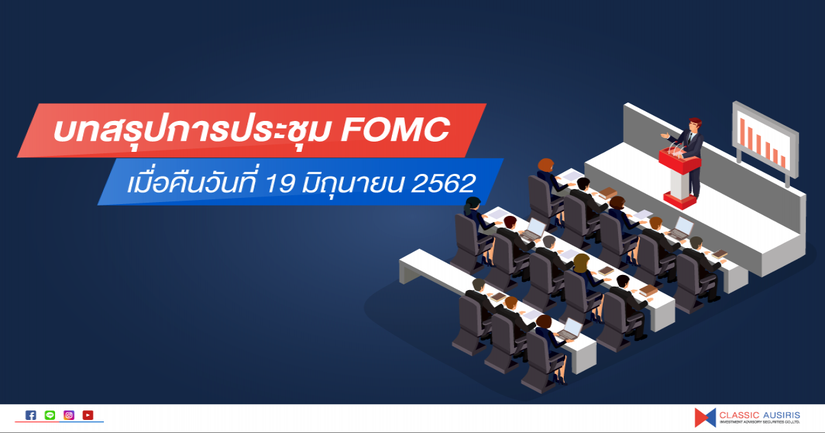 บทสรุปการประชุม FOMC