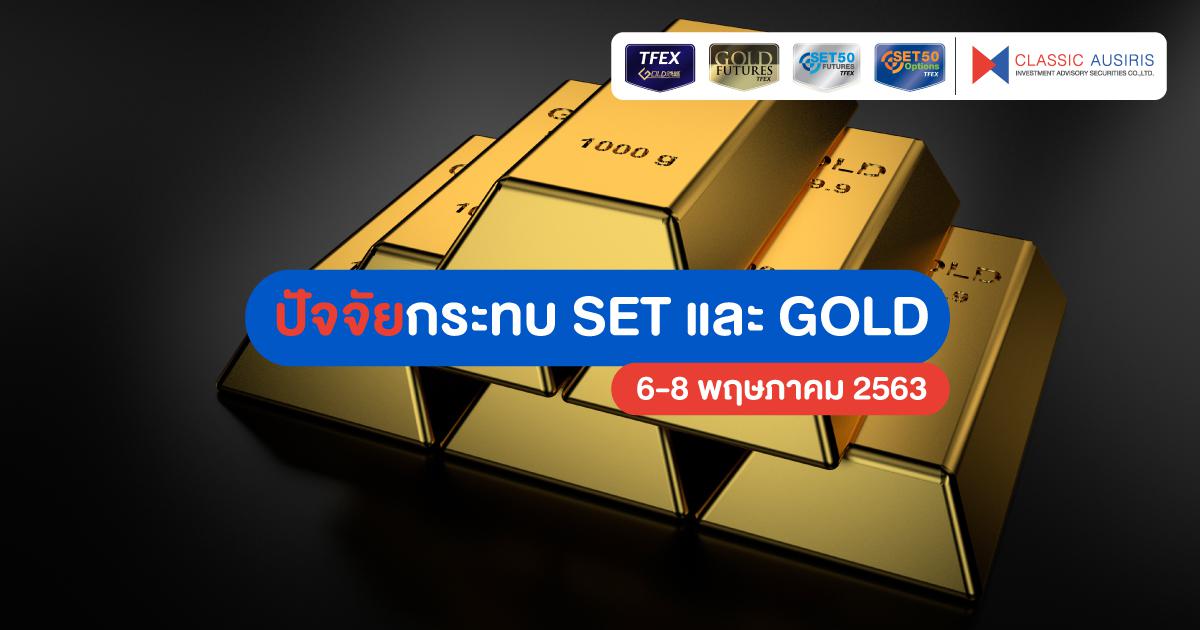 ปัจจัยกระทบ SET และ Gold สัปดาห์นี้ (6 – 8 พ.ค. 2563)