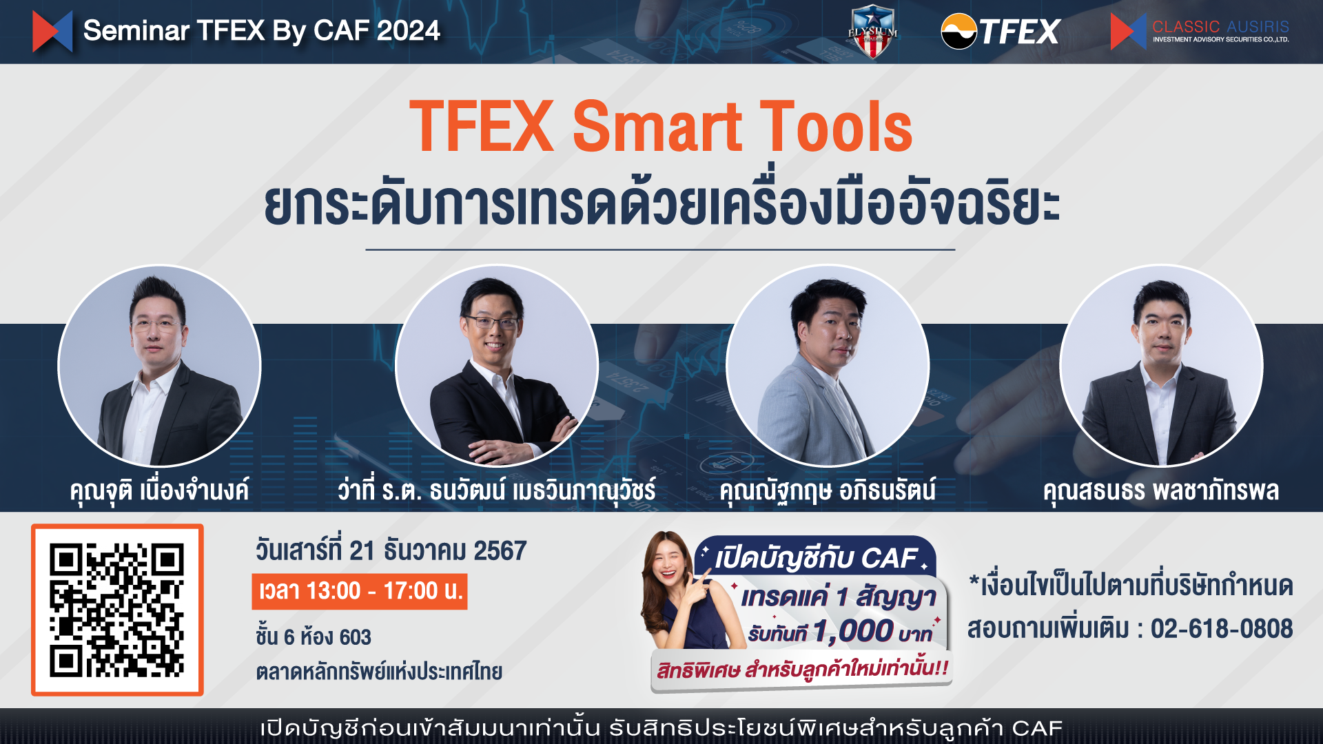 TFEX Smart Tools ยกระดับการเทรดด้วยเครื่องมืออัจฉริยะ 