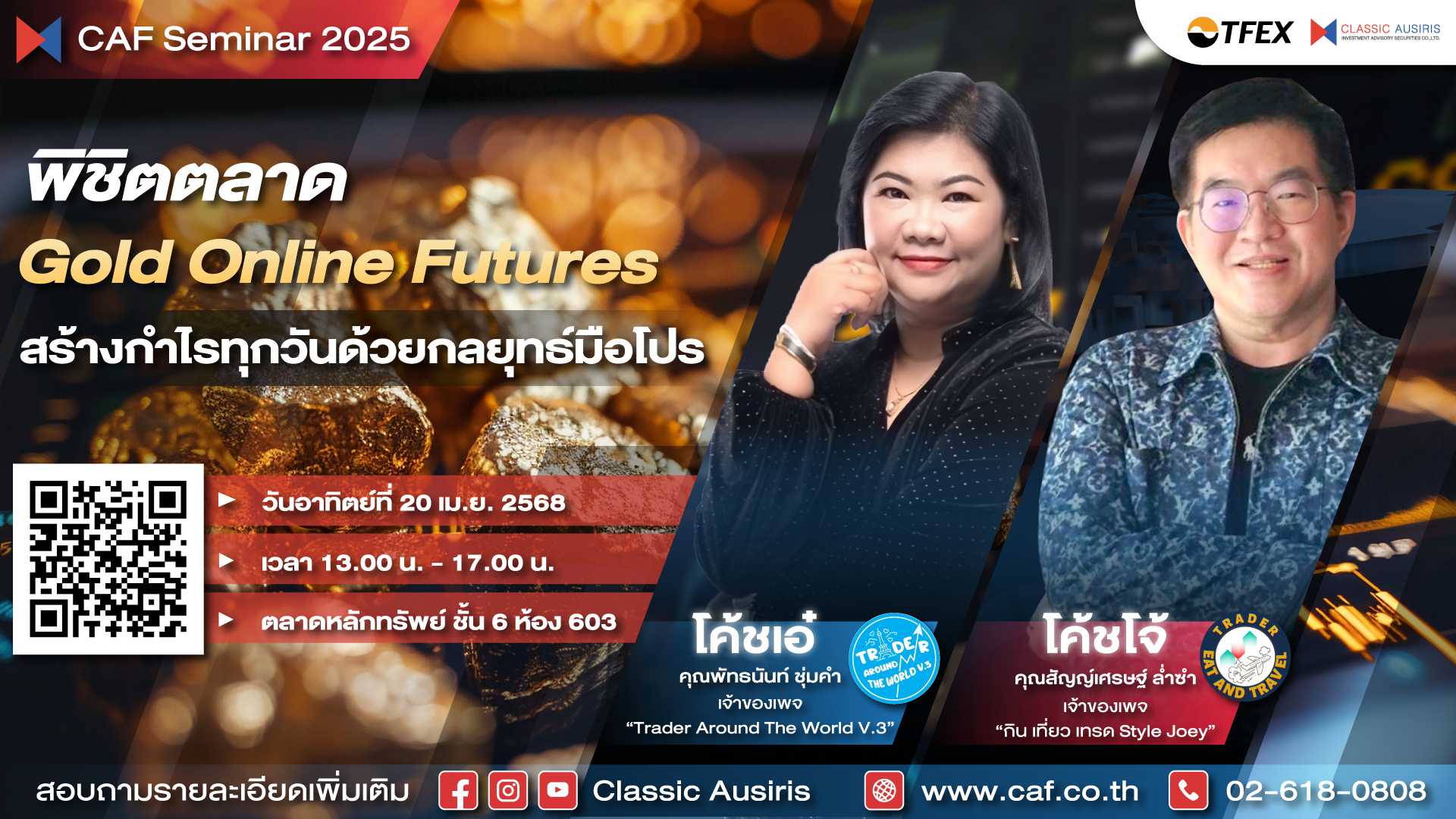 พิชิตตลาด Gold Online Futures สร้างกำไรทุกวันด้วยกลยุทธ์มือโปร 
